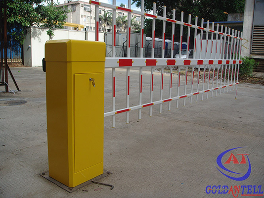 RFID Automated Parking Barrier Gate Retractable Barrier Gate System ODM / OEM
