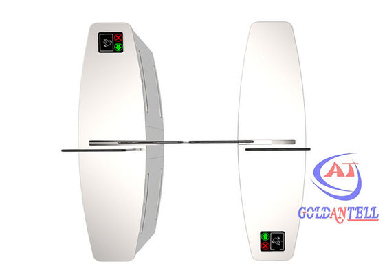 Intelligent Face Recognition Pedestrian Barrier Gate Sliding Turnstile Gate QR Code Reader