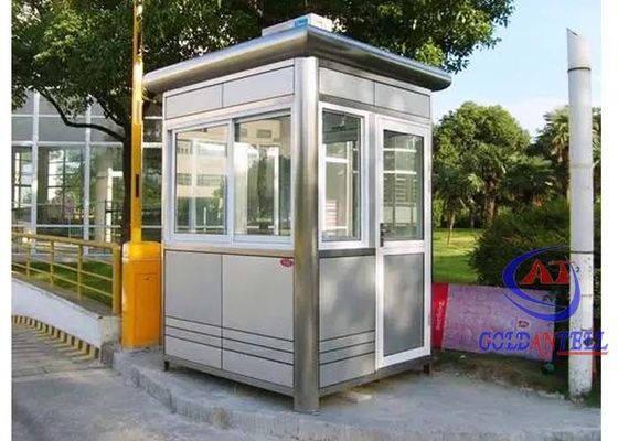 Custom Colour Steel Security Guard Post Pavilion Stand For Outside