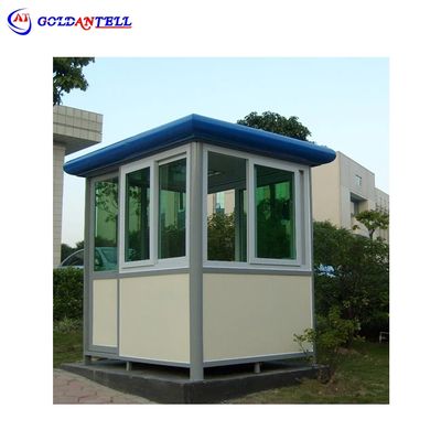 Thermal Insulated Prefabricated Security Guard Room with electricity fittings