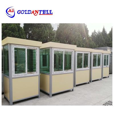 Thermal Insulated Prefabricated Security Guard Room with electricity fittings