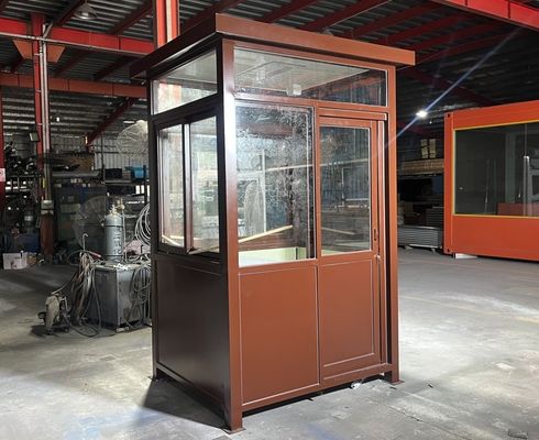 Color Steel Fully Epuipment Integral Ticketing Booth with Customizable Design & Color