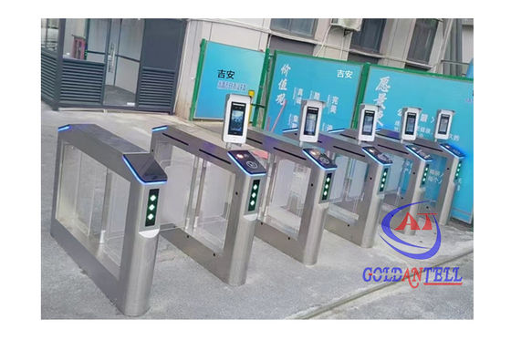 600-900mm Lane Custom Facial Recognition Turnstile For Indoor/Outdoor Applications