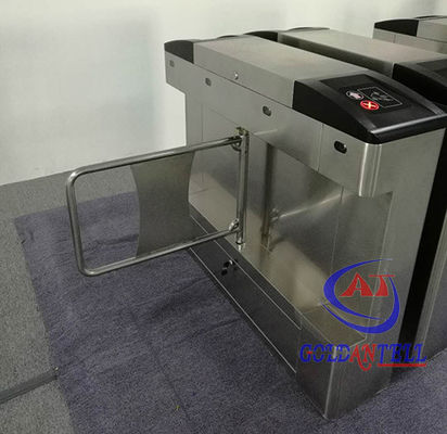 IP65 Full Body Swing Gate Turnstile Emv Contactless Card Reader For Outdoor / Indoor
