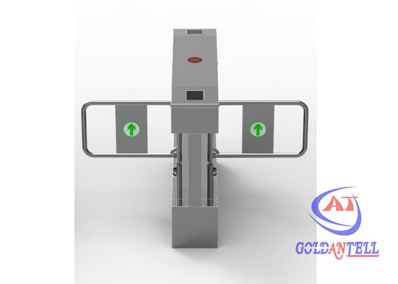 Gym Vertical 180cm Width Swing Barrier Gate Dual Movement Gate