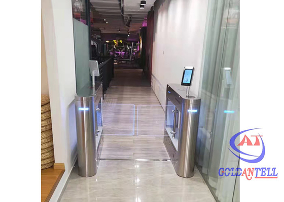 Pedestrian Facial Recognition Turnstile Automatic Bi Directional For Office Building
