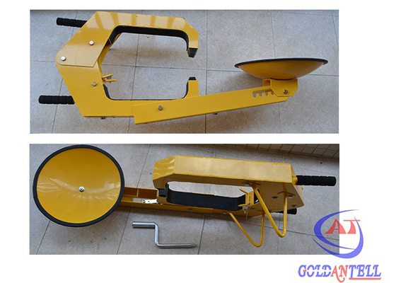 7 Inch to 11 Inch Truck car tyre lock For Parking Access Control , A3 Steel