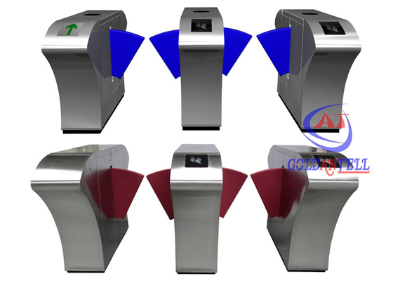 Automatic waist height Flap Barrier Gate for Enterprise ’ s Entrance and Exit Attendance