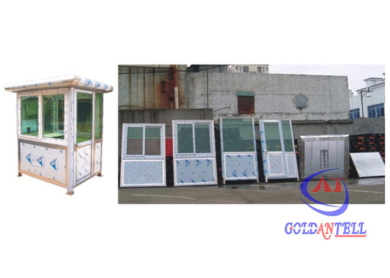 SS 1.2×1.5×2.4m Güvenlik Görevlisi Evi Bekçi Kabini Montajı 5 Dakikalık Kurulum