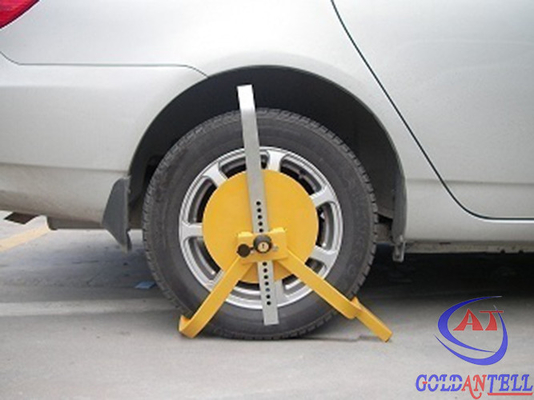 Otopark Yönetimi N. 4.8 KG için Anti Prizing Güvenlik Paslanmaz Araba Tekerlek Kilidi