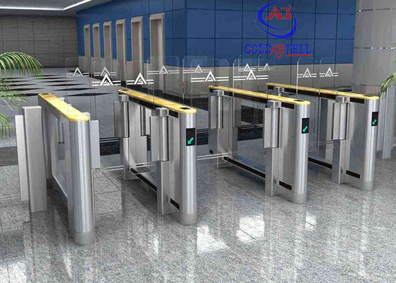 Otomatik RFID Okuyuculu Havaalanı / Metro / Yüzme Salonu Speed ​​Gate Turnike