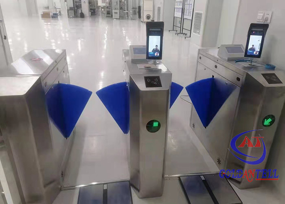 Lobi Erişim Kontrolü Bel Yüksekliği Turnike Şeffaf Kanatlı Optik Turnike Üreticileri