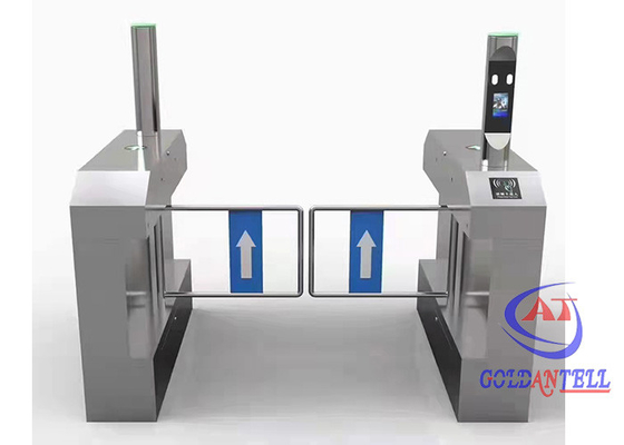 Havaalanı Metrosu için Engelli Salıncak Bariyer Kapısı 304 Paslanmaz Çelik