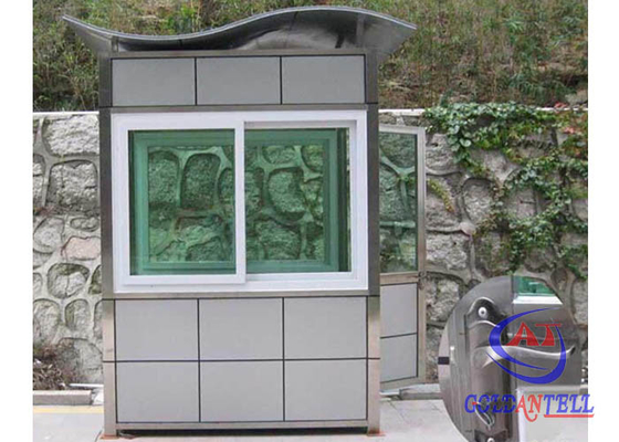 Sanat Tarzı OEM Barınakları Mobil Muhafız Evi Bilet Kabini Açık