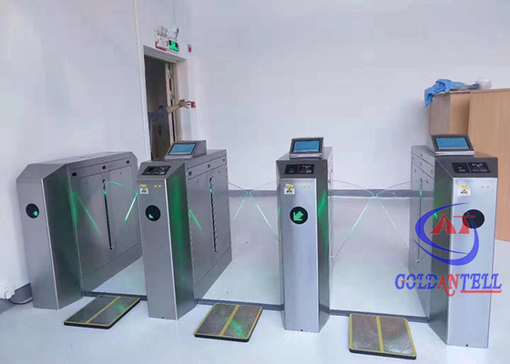 Anti Panik Yaya Turnike Kapısı LED Trafik Işıkları Rehberliği ESD Turnike Kapısı Sistemi