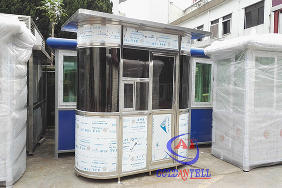 Rfid Kapı Erişim Kontrolü için Park Sistemi Otomatik Trafik Bariyeri nöbetçi güvenlik kutusu