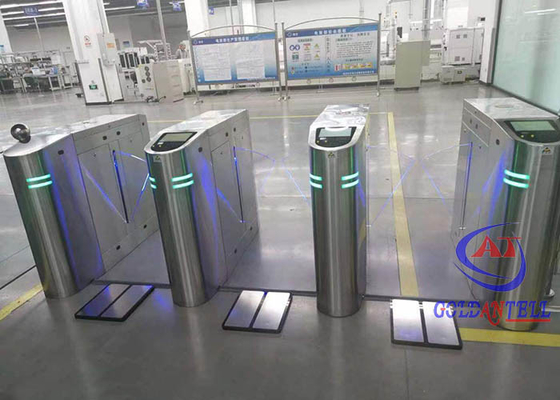 Profesyonel Otomatik Flap Turnike Kapıları 3 Metre Uzun Giriş İçin Paslanmaz Çelik 304