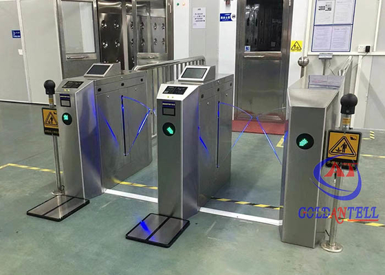 60cm Otomatik Çin Fabrikası QR Kodu Parmak İzi Yüz Tanıma Giriş Turnike Kapıları