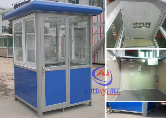 Güvenlik Kontrolü Küçük nöbetçi kulübesi bahçe kulübesi Paslanmaz Çelik