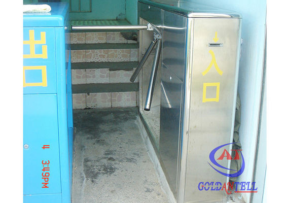 Security solenoid tripod Half Height Turnstiles in intelligent and management control