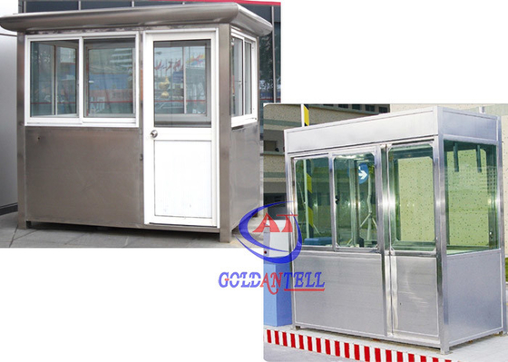 Çelik Panel Güvenlik Bahçe için prefabrik nöbetçi kulübesi, güzel