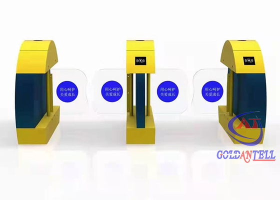 Tek Yönlü Turnike Giriş Kapıları QR Kodu RFID Okuyucu Erişim Kontrolü Turnike Kapısı