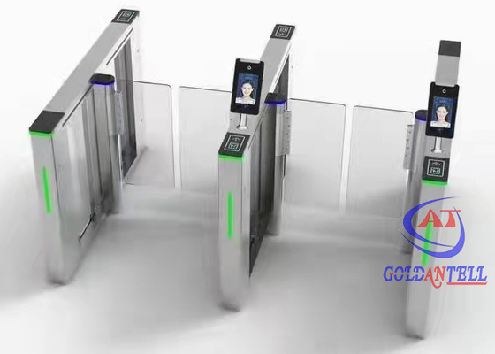 Buzzer Alarm Fastlane Turnikeler Ofis İçin Fırçasız Servo Motorlu Parmak İzi Tarayıcı