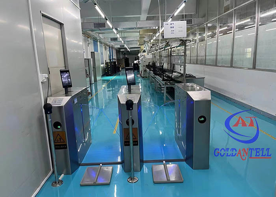 ESD QR Kod Tarayıcı Okuyucu ile Güvenlik Metal Turnike Açık Giriş Erişim Kontrolü