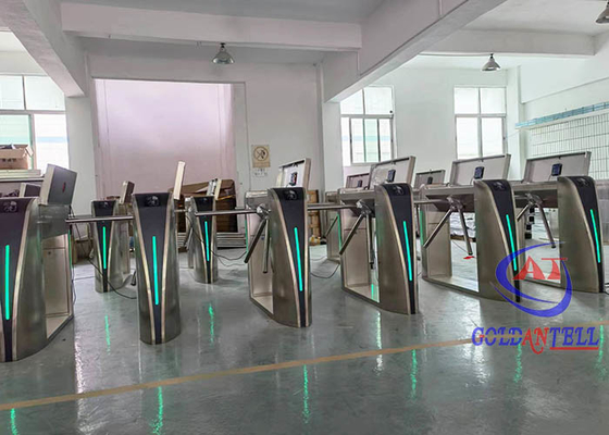 Dış Mekan Erişim Kontrol Turnikeleri LED Işıklı Paslanmaya Karşı Paslanmaz Çelik
