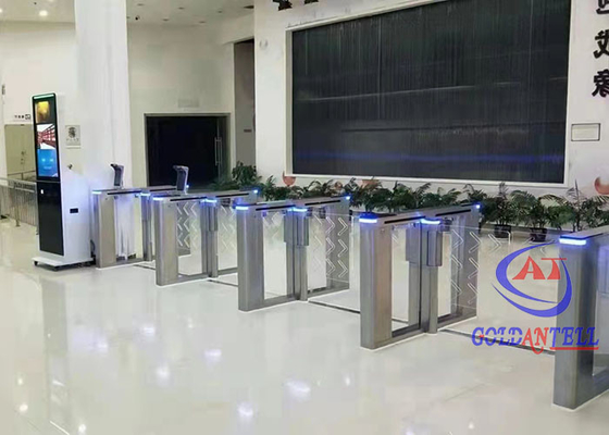 Yüz Tanıma / NFC Erişimi ile Spor Salonları Oteller Havaalanı Döner Bariyer Kapısı
