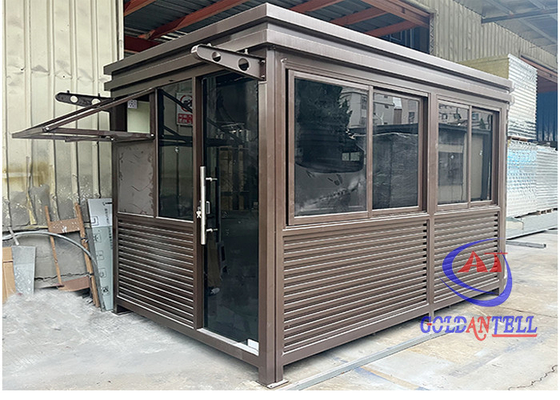 GAT GT37 Portatif Güvenlik Kabini Otopark Modern Güvenlik Görevlisi Kulübesi