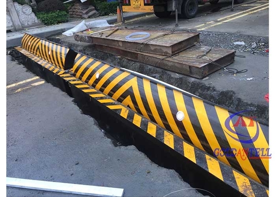 Hükümet Binaları Girişi İçin 12M Uzun Yüksek Güvenlikli Yol Bloğu Bariyer Koruması