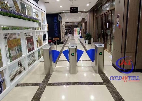 1 In 1 Out Otomatik Kapak Bariyeri NFC Erişim Kontrolü Turnike Kapısı Yüksek Hızlı Geçiş
