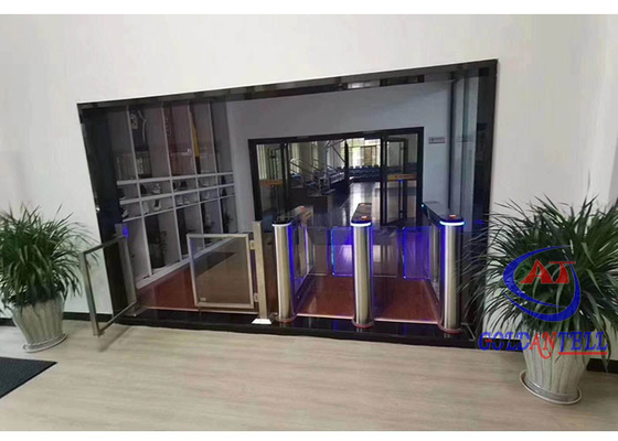 Yarı Otomatik Yüz Tanıma Turnike Paslanmaz Çelik 304 Turnike 1200 * 280 * 1000mm