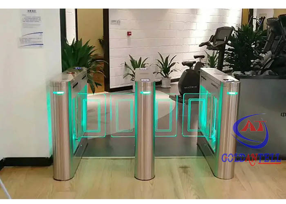 NFC RFID Kart Otomatik Bölme ile Lüks Elektronik Yaya Turnike Kapısı
