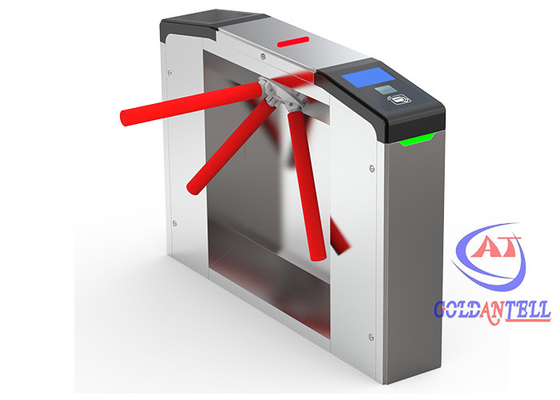 SS304 Güvenlik Erişim Kontrolü Yönetimi Flap Barrier Gate Turnstile Güvenlik Kapısı Tren için