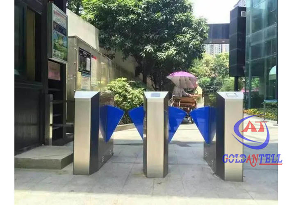 Servo Motor Flap Turnstile Güvenlik Yüz Tanıma Terminalı Metroda Barkod Bilet