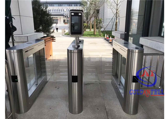 Dışarıdaki RFID Kart Okuyucu Swing Barrier Gate Turnstile Güvenlik