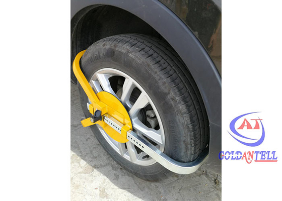 Ağır Güçlü Çelik Hırsızlık Karşıtı Tekerlek Kilitleri 7 inç lastik