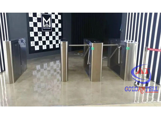 Yüksek Güvenlik 110v Yürüyüşçü Turnstile Kapı Erişim Kontrolü Spor salonları için iki yol