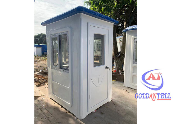 40ft Hareketli Hazırlanmış Güvenlik Muhafızı Kabin Modüler Dış Kapalı Konteyner Evi Kiosk