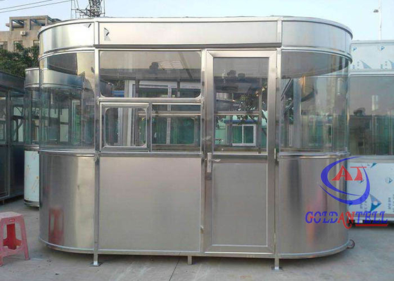 Özel Park Alanı Gardiyan Booth Dış Modüler Prefab Güvenlik Güvenlik Ev