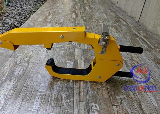 IP67 Hırsızlık Karşıtı Karavan Kilitleri Tekerlek Klemesi Araç Lastik Kamyon Güvenlik Tekerlek Kilit
