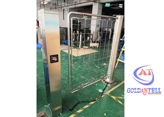 Özel OEM Güvenlik Turnstile Kapısı Tek Kapı 304 Standart Paslanmaz Çelik