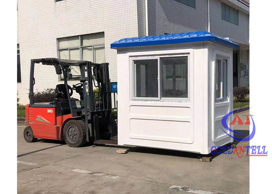 Modüler Taşınabilir Kutu Evi Farklı Renkli 2 Kişilik Oda OEM Güvenlik Kulübe Tedarikçisi