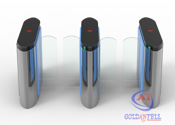 Barkod rfid arayüzlü çift yönlü kanal elektrik güvenli kütüphane giriş turnikesi