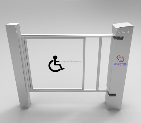 Biometrik Erişim Kontrolü ile 90cm Geniş Swing Turnstile Kapısı