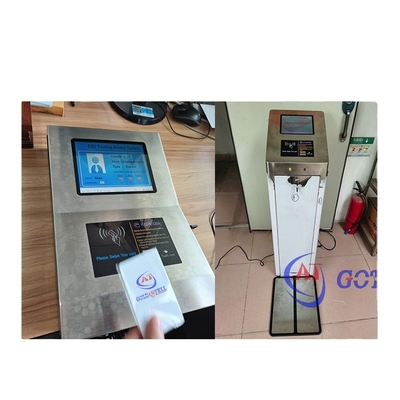 RFID Kart Okuyucu ile ESD Kapısı 8 Inch Screen Wrist Strap Tester
