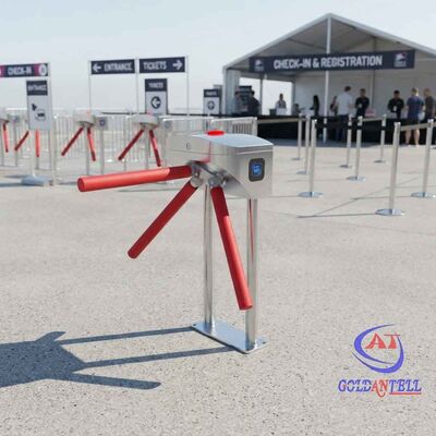 Mobil Taşınabilir Üç ayaklı Dönüştürücü Kurulumsuz RFID Erişim Kapısı Geçici Olaylar ve Siteler için Bütçe dostu CE