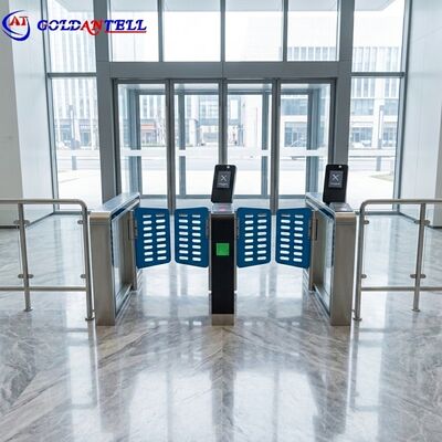 Yüksek Standart Anti Tailing Yüz Tanıma RFID Erişim Otomatik Salıncak Kapı Bariyeri